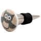 Owl Ceramic Wine Stopper